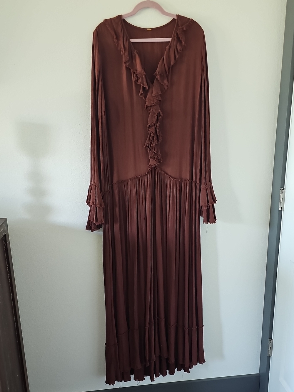 ●●FREE PEOPLE "SWEET DARLIN" MAXI DRESS SIZE M●●